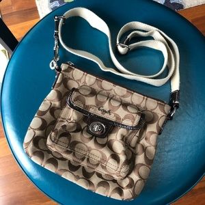 SOLD Brown Crossbody Coach Purse